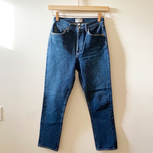 Agolde Remy High Rise Straight in Wink size 27 - Picture 4 of 8